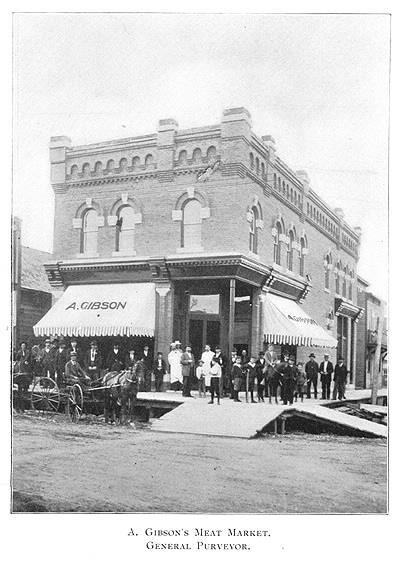 Gibson Meat Market 1897
